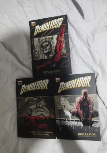 Demolidor volume 1,2 e 3 do Bendis hq capa dura
