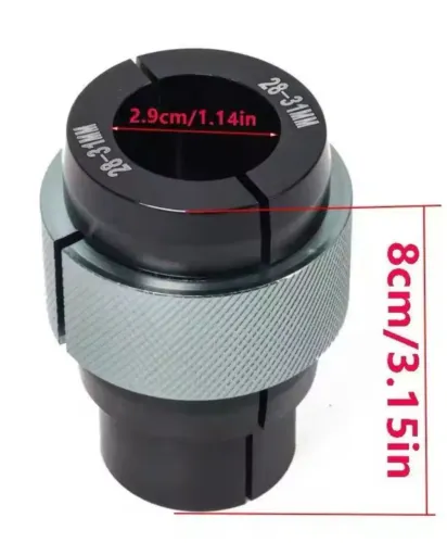 Instalador de retentor de bengalas 28 a 31mm