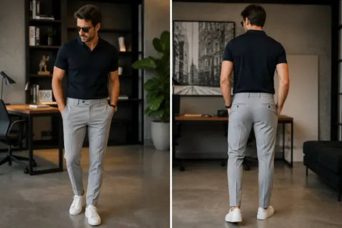 Calça Alfaiataria Zara Masculina - Excelente Estado