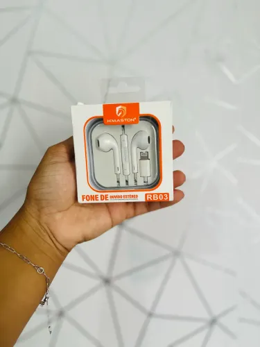 Fone de ouvido com fio iPhone - ENTREGA A DOMICÍLIO