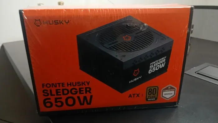 Fontes Husky 650W 80 plus cibernétics Bronze, nova lacrada na caixa , garantia 3 anos.