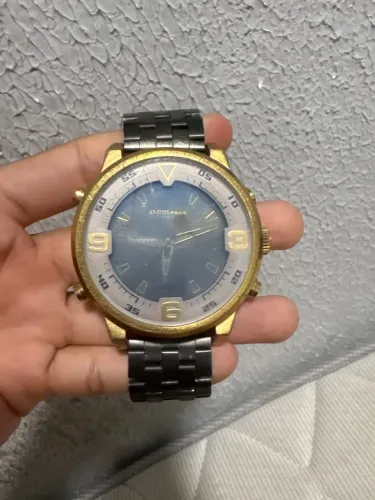 relógio chilli beans original com pulseira de titânio FAÇO ROLO EM CORRENTE DA ROMMANEL