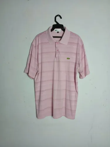 Camiseta polo plus size lacoste 
