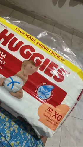 Fralda Huggies XG