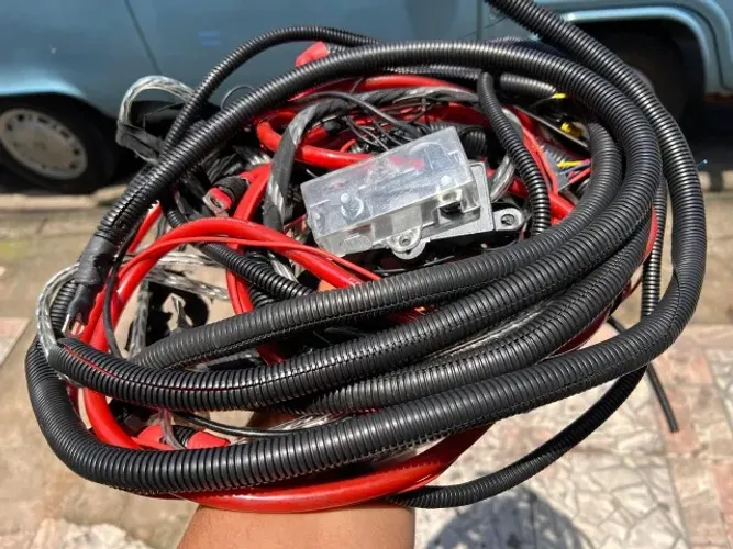Fiação de som e RCA