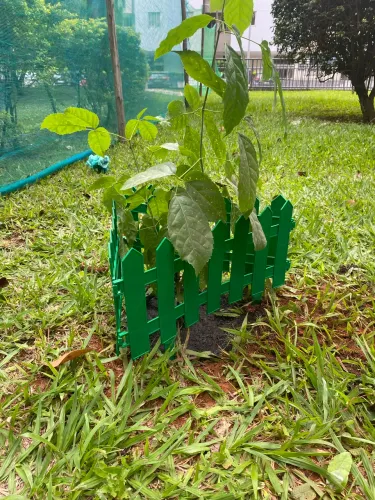 Cercas Plastica Decorativa p/ Jardim, Modelo Inglês, 1,215 metros