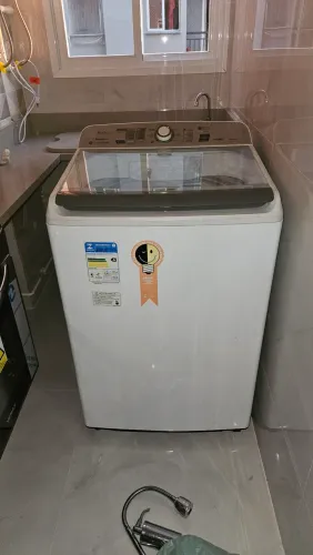 Máquina de Lavar Panasonic 16kg - Sem Agitador (Lava Edredom) - Muito Econômica