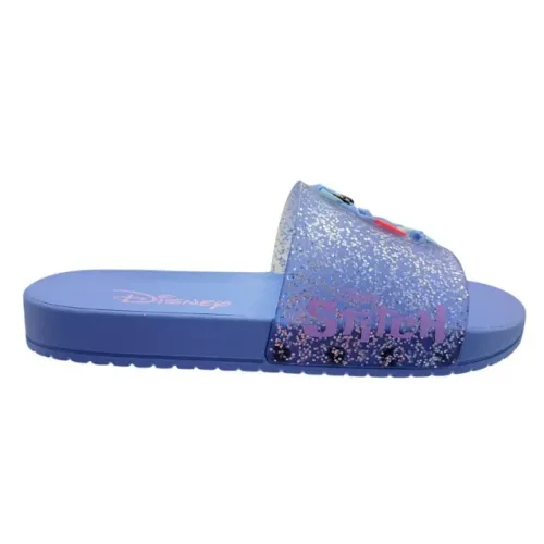 Chinelo Slide Infantil Meninas Brilho Mania Grendene Kids Azul 22994BE810