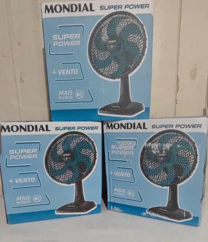 Ventilador de mesa 30cm Mondial Super Power (NOVO)