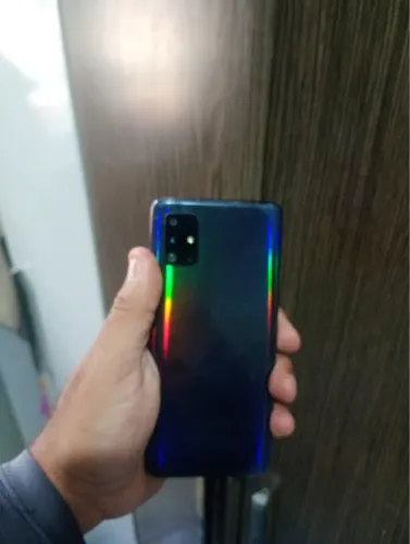 A51 128GB com NFC, tudo funcionando, pronto para uso. Faço entrega.