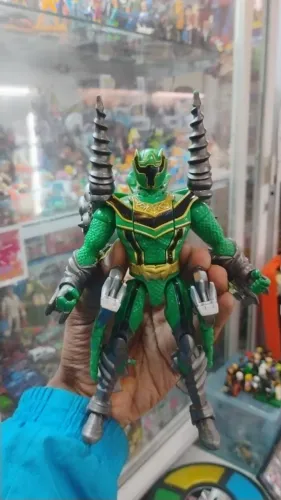 Boneco Power Rangers Mystic Force Green Ranger 15 CM