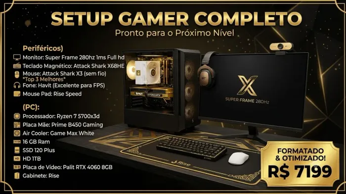Setup gamer top