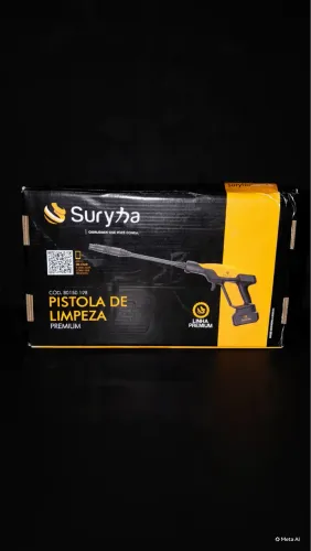 Pistola de limpeza a bateria 