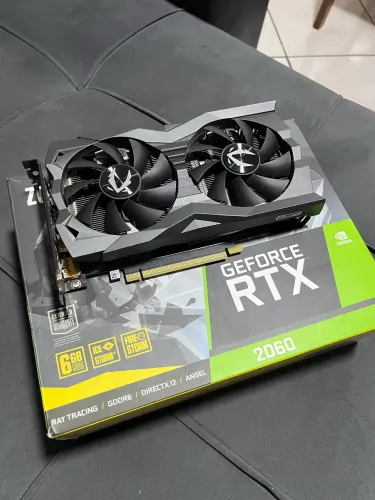 Placa de vídeo RTX 2060 6gb