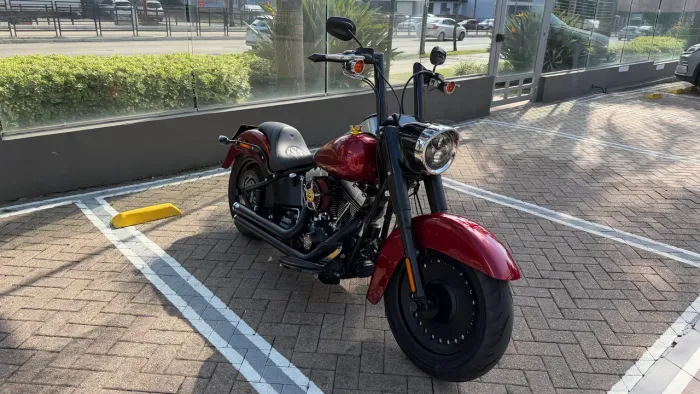 Exclusiva Fatboy 2015; pintura candy nova.