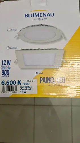 Painel led Slim embutir
