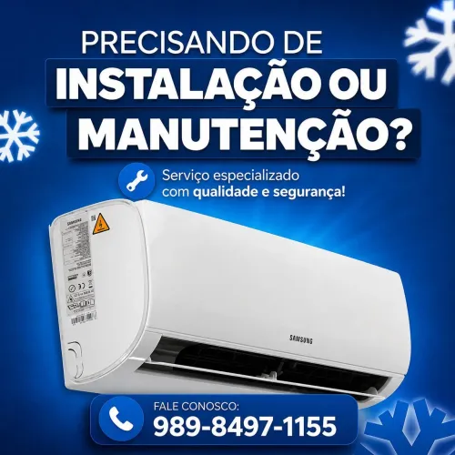 Instalação de ar-condicionado