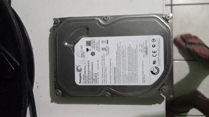 Hdd 500 gb ótima qualidade e estado