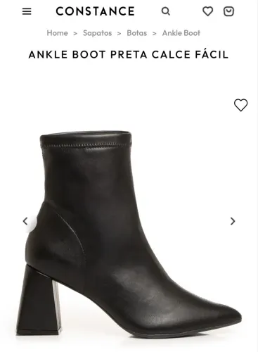 Bota preta constance