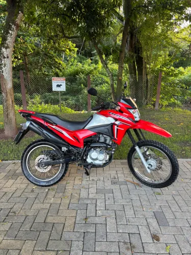 HONDA BROS 160 2022 VERMELHA - IMPECÁVEL!