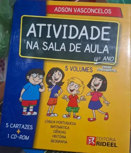 Coleção Didática Atividade na Sala de Aula - Quarto e Quinto Ano, Editora Ridel
