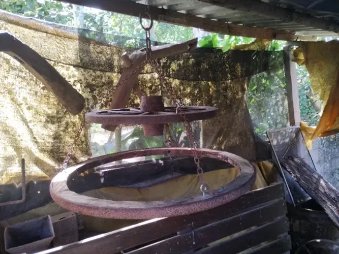 Rodas de carroça para lustre