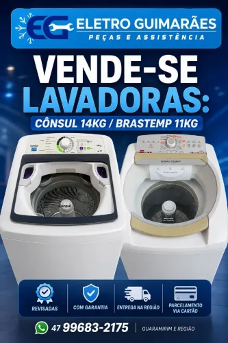 Vende-se lavadoras