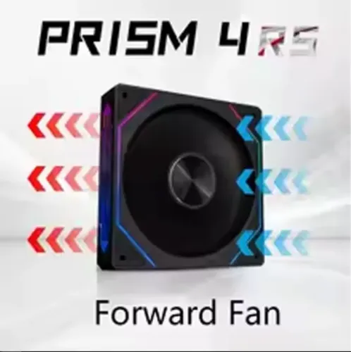 Kit 3 Ventoinha ARGB PRISM 4 RS de 12cm com 4 Pinos Forward