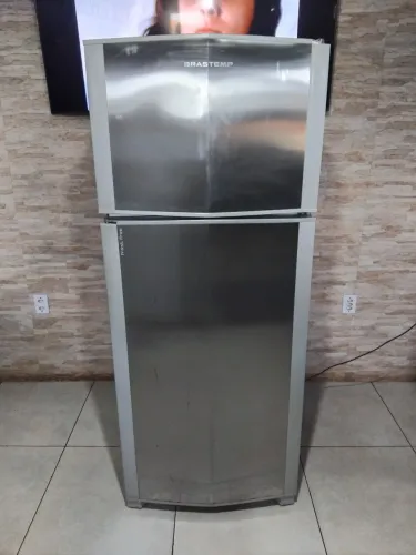 Geladeira dúplex Brastemp Fros free 110v Inox!