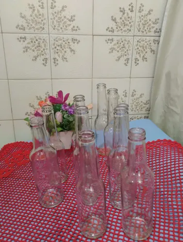 GARRAFAS PARA ORNAMENTAÇÃO PARA MESAS DE FESTA,20 CM