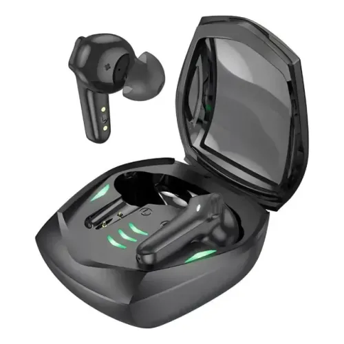Fone de Ouvido Intra-Auricular Sem Fio Gamer TWS Preto KD-776 Kaidi