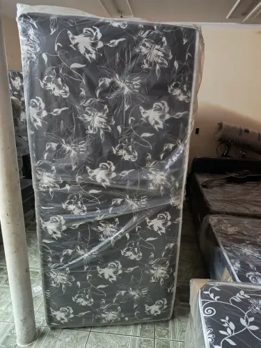 Cama box conjugada solteiro molas ensacadas