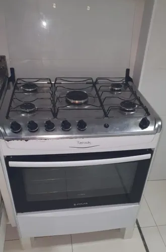 Fogão 5 bocas Atlas Fastcook Acendimento Automático