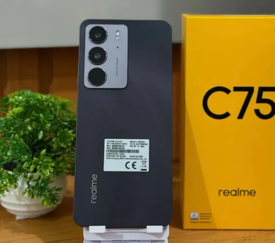 Realme C75 - Black - Lindo 256/8 Lacrado Global