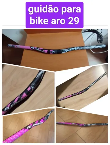 Guidão alfameq enduro 720x30mm alumínio colors