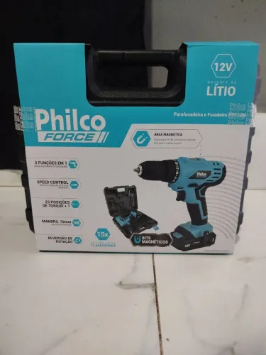 Parafusadeira e Furadeira Philco NOVA