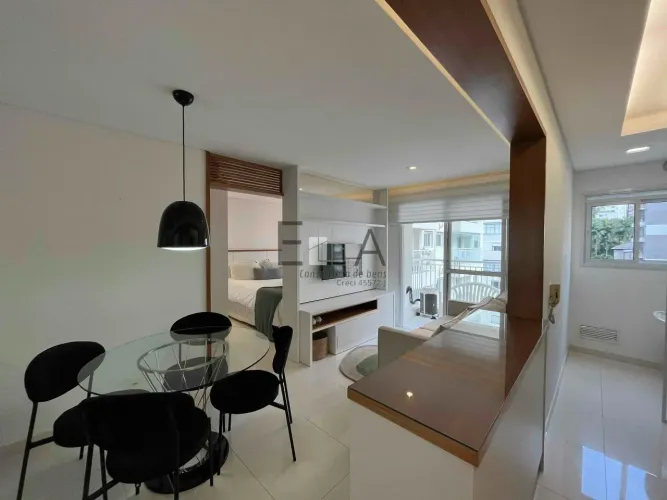 Apartamento para locação, com 42m², ar condicionado 1 dormitório, 1 vaga de garagem, Bela 