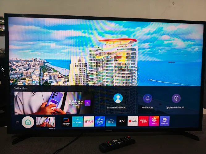 Smart tv Samsung de 43 polegadas