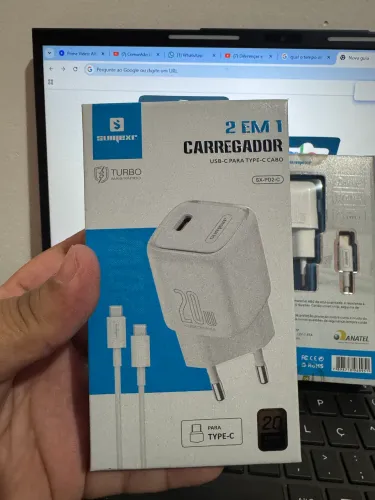 Carregador turbo para iPhone TYPE C