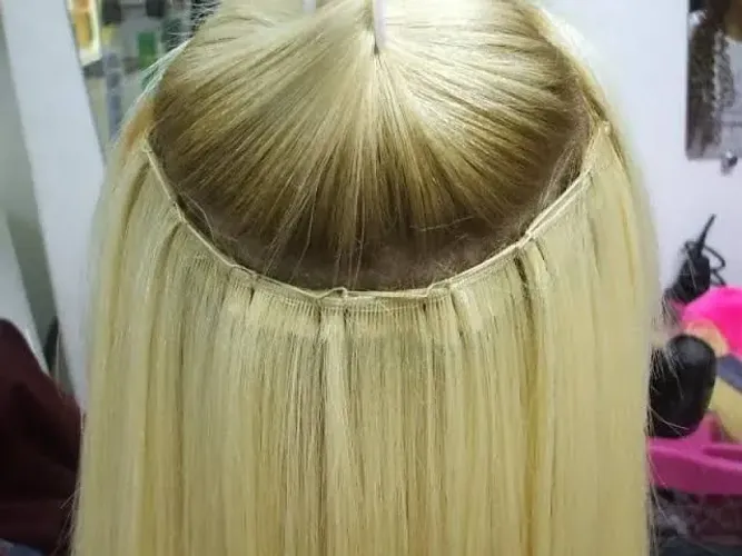Colocação de mega hair 