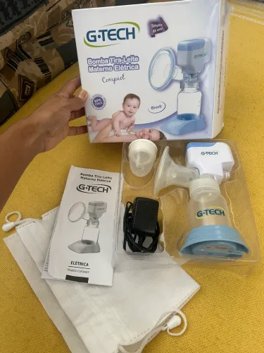 Bomba tira leite materno G-tech elétrica
