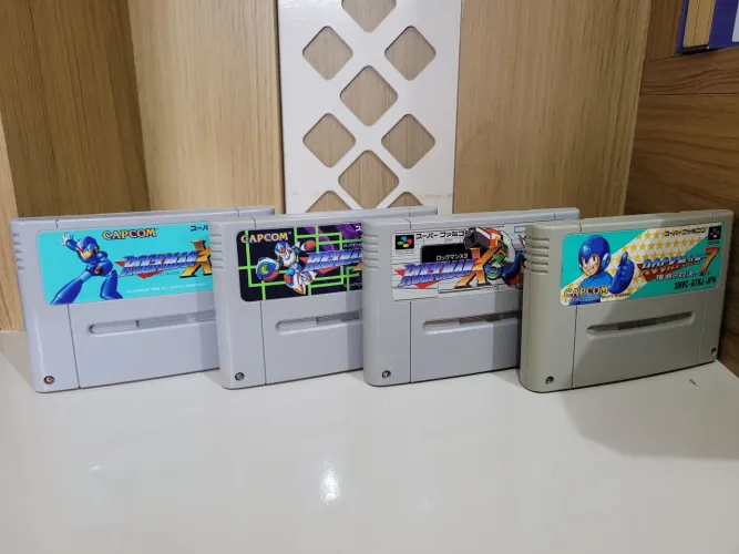 Mega man rockman snes lote original