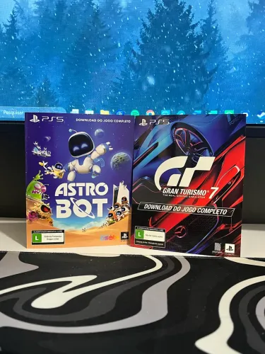 Astro bot e Gran turismo 7 ps5