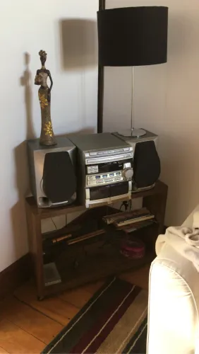 Aparelho de som, rádio, CD e toca fitas Philips