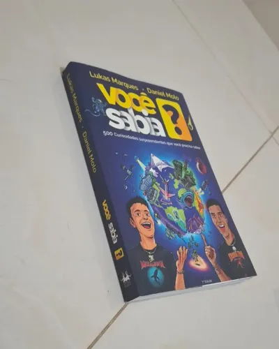 Livro Você Sabia - 500 curiosidades surpreendentes + marca página