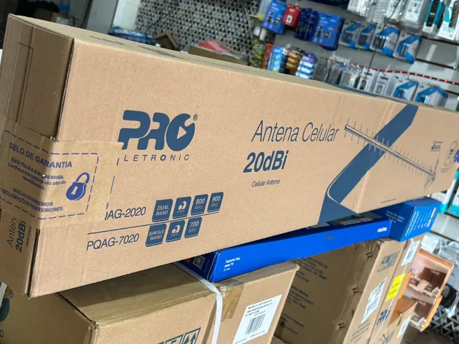 Antena de Telefone Rural DualBand 3G/ 4G Internet- 20 dBi 