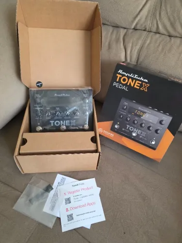 Pedal Guitarra simulação Amplitube Tonex