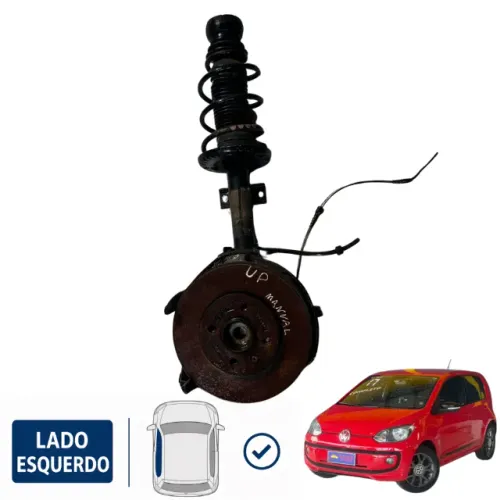 Torre Suspensão Telescópio esquerdo Volkswagen Up 2016 a 2019