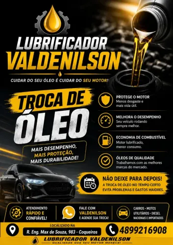 TROCA DE ÓLEO EM COQUEIROS 