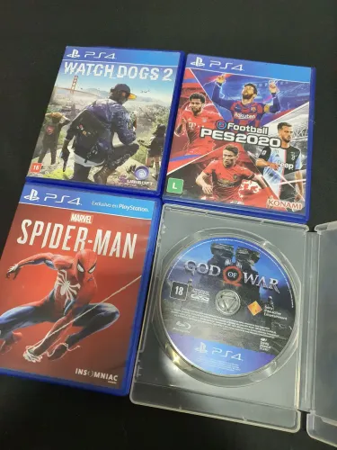 Jogos Playstation 4 CD